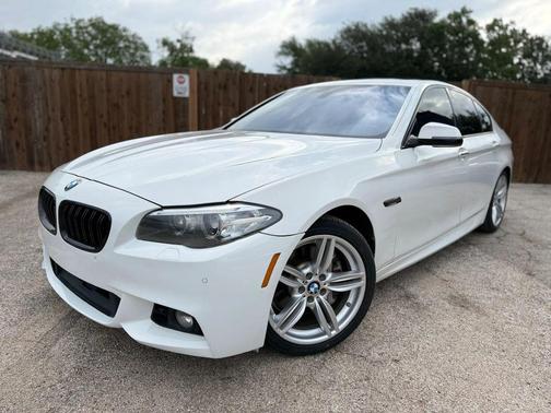 White 2016 BMW 535 535i Sedan 4D