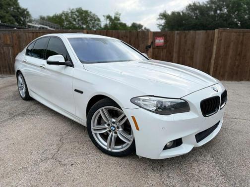 White 2016 BMW 535 535i Sedan 4D