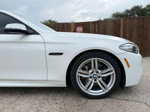 White 2016 BMW 535 535i Sedan 4D