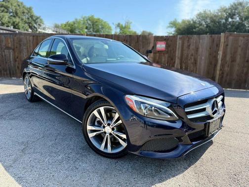 Lunar Blue Metallic 2015 Mercedes-Benz C-Class C 300 Sedan 4D