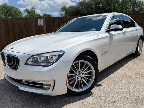 White 2013 BMW 750 Li