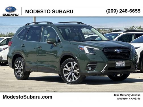 Cascade Green Silica 2022 Subaru Forester Limited