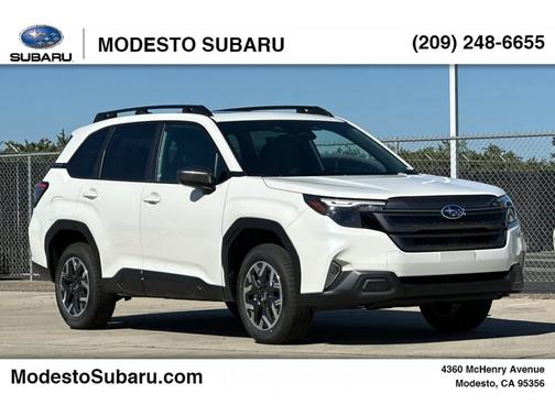 Crystal White Pearl 2026 Subaru Forester Premium