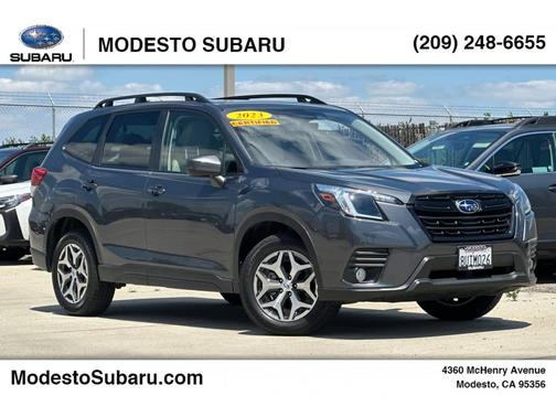 Magnetite Gray Metallic 2023 Subaru Forester Premium