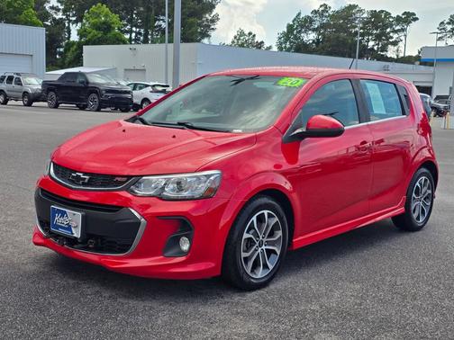 Red Hot 2020 Chevrolet Sonic LT