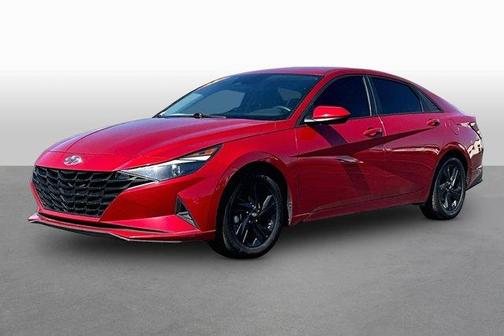 Calypso Red 2021 Hyundai ELANTRA SEL