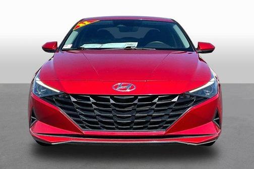 Calypso Red 2021 Hyundai ELANTRA SEL