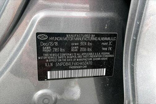 2019 Hyundai ELANTRA SEL