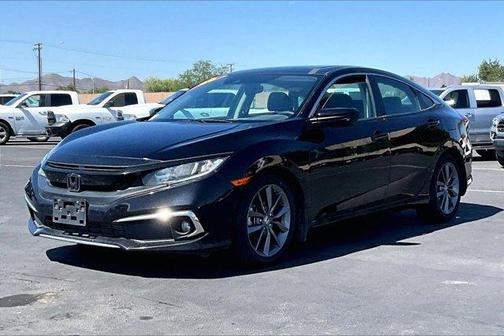 Black 2020 Honda Civic EX