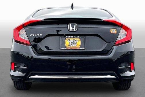Black 2020 Honda Civic EX
