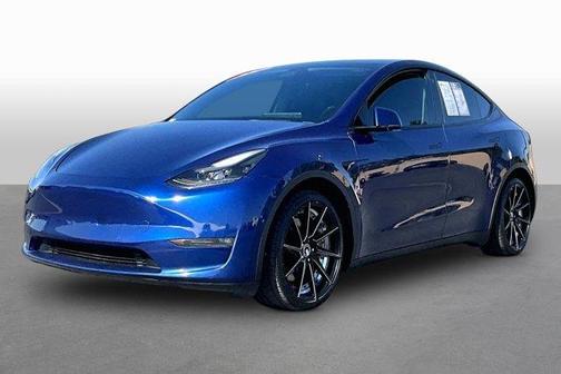 Blue 2021 Tesla Model Y Performance
