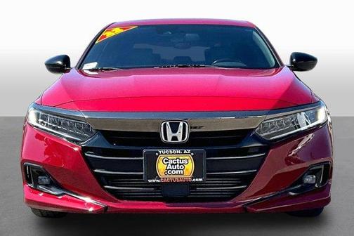 Red 2022 Honda Accord Sport 2.0T