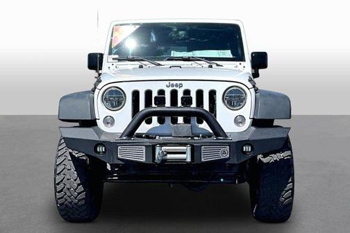 Bright White Clearcoat 2015 Jeep Wrangler Unlimited Rubicon