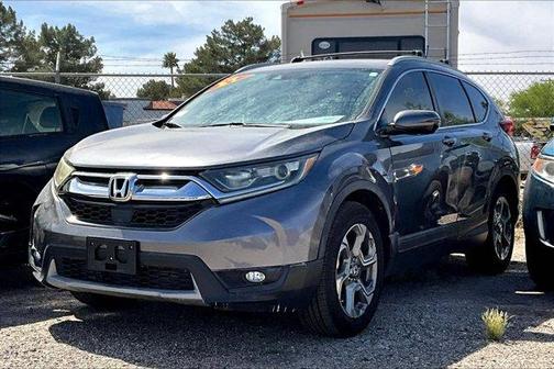 Gray 2017 Honda CR-V EX-L