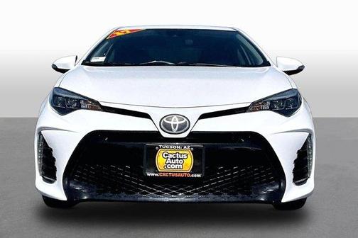 Super White 2017 Toyota Corolla SE