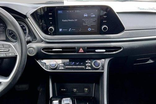Quartz White 2020 Hyundai SONATA SEL