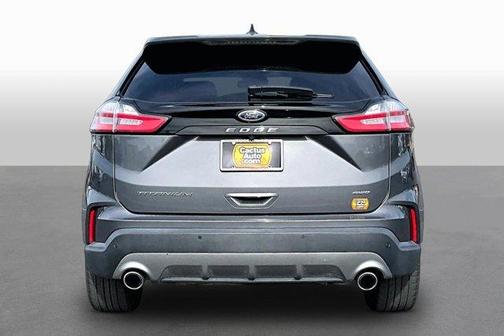 Gray Metallic 2022 Ford Edge Titanium