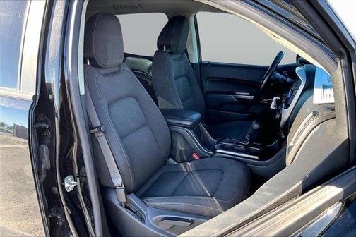 Black 2021 GMC Canyon Elevation