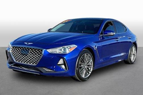 Blue 2019 Genesis G70 2.0T Advanced Sedan