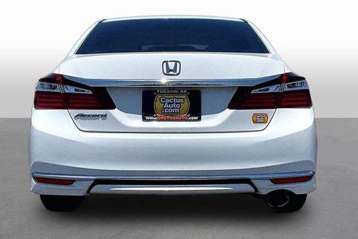 White 2016 Honda Accord LX