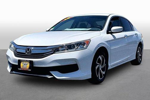 White 2016 Honda Accord LX