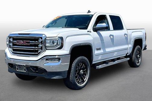 White Frost Tri-Coat 2017 GMC Sierra 1500 SLT