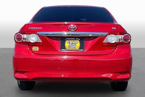 Barcelona Red Metallic 2012 Toyota Corolla LE