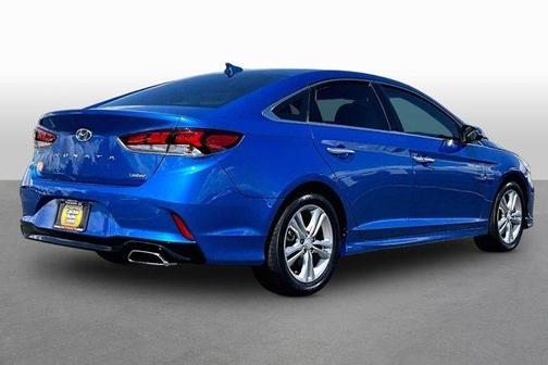 Electric Blue 2018 Hyundai SONATA Limited