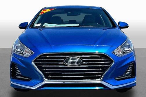 Electric Blue 2018 Hyundai SONATA Limited