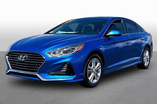 Electric Blue 2018 Hyundai SONATA Limited