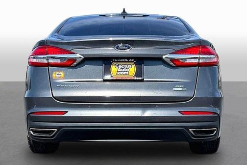 Gray 2019 Ford Fusion SE