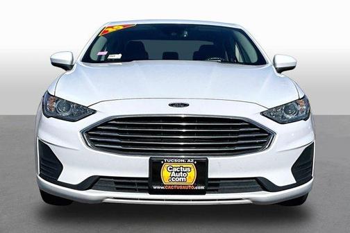 Oxford White 2020 Ford Fusion Hybrid SE