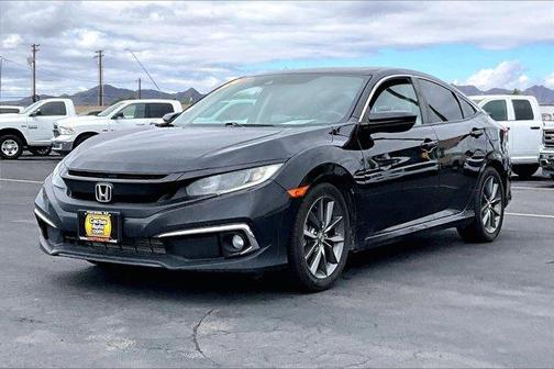 Black 2019 Honda Civic EX