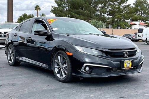 Black 2019 Honda Civic EX