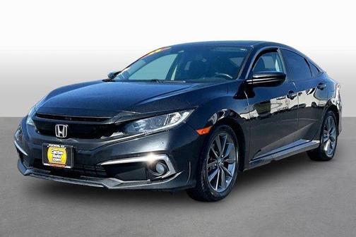 Black 2019 Honda Civic EX