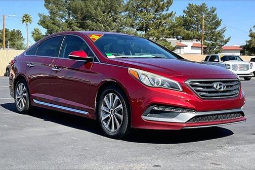 Venetian Red 2015 Hyundai SONATA Sport