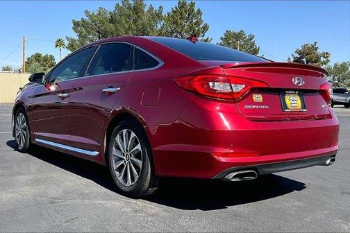 Venetian Red 2015 Hyundai SONATA Sport
