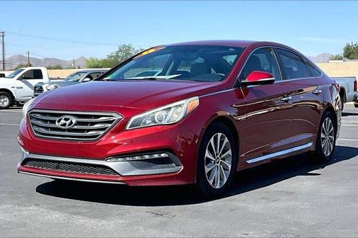 Venetian Red 2015 Hyundai SONATA Sport