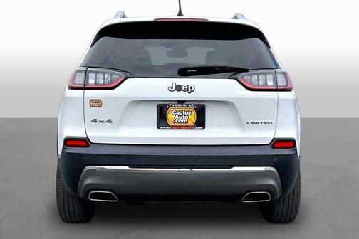 Bright White Clearcoat 2019 Jeep Cherokee Limited