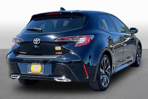 Black 2019 Toyota Corolla Hatchback XSE