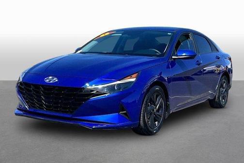 Intense Blue 2022 Hyundai ELANTRA SEL Sedan