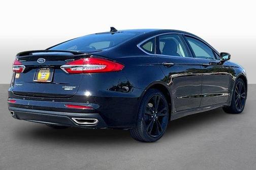 Black Metallic 2020 Ford Fusion Titanium