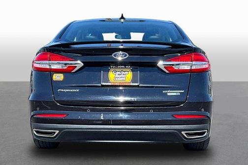 Black Metallic 2020 Ford Fusion Titanium
