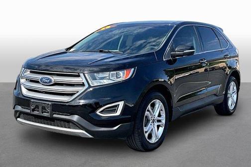 Shadow Black 2018 Ford Edge Titanium