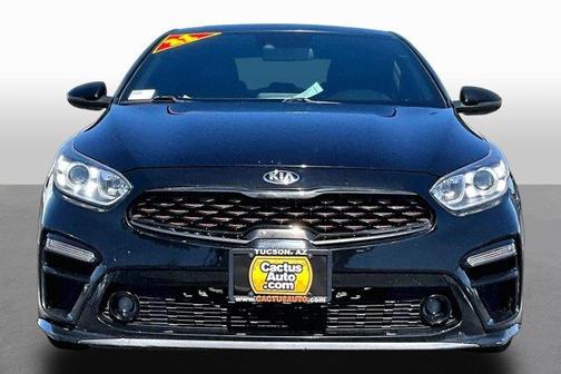 Aurora Black 2021 Kia Forte GT-Line