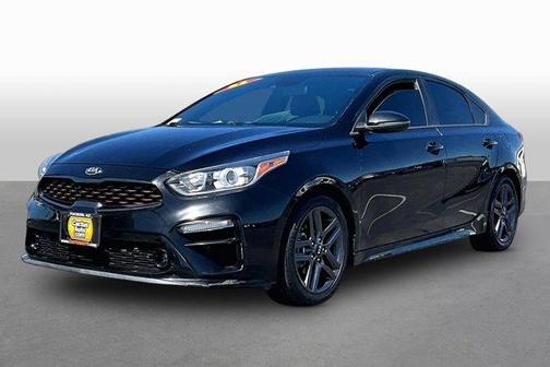 Aurora Black 2021 Kia Forte GT-Line