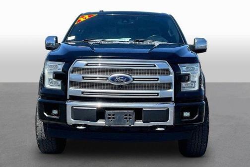 Shadow Black 2017 Ford F-150 Platinum