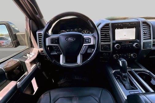 Shadow Black 2017 Ford F-150 Platinum
