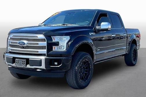 Shadow Black 2017 Ford F-150 Platinum