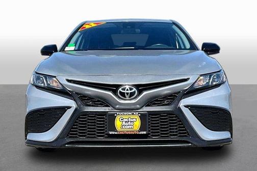 Celestial Silver Metallic 2021 Toyota Camry SE Nightshade